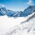 Photo Snowy mountains