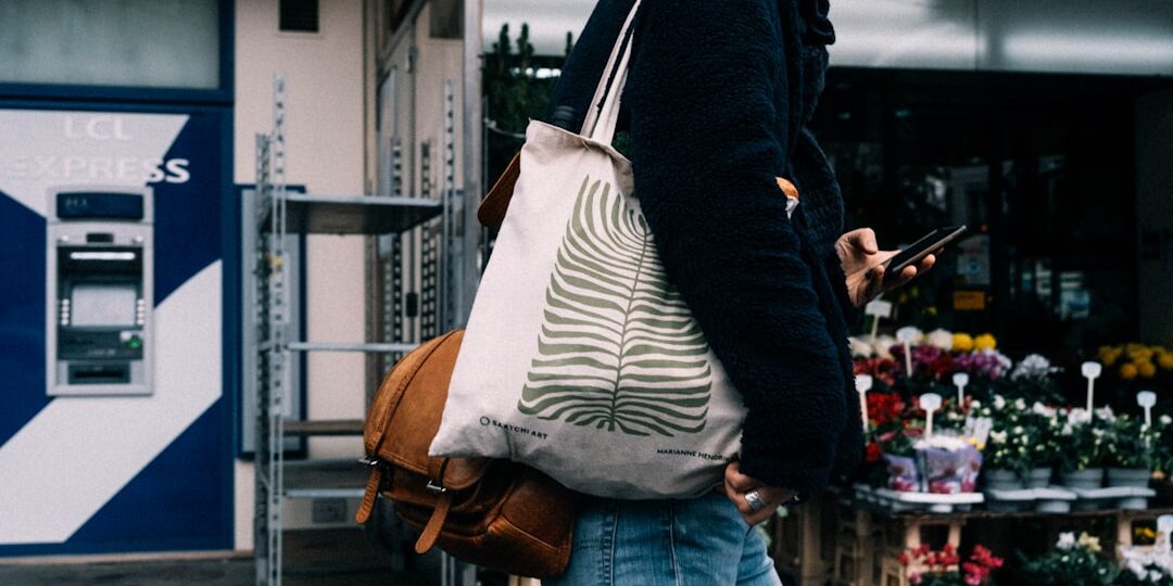 Photo trendy handbag