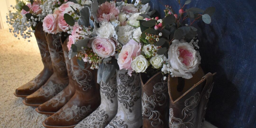 Photo cowboy boots