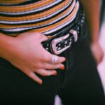Photo belt pants