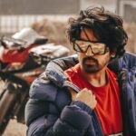 Photo biker jacket