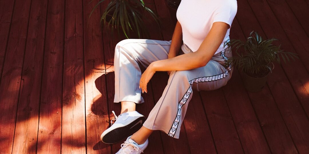 Photo white pants