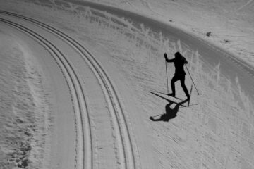 Photo cross-country skiing
