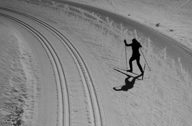 Photo cross-country skiing